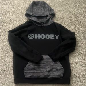 Hooey Black and Gray Pullover